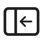 Pane Open SVG Icon